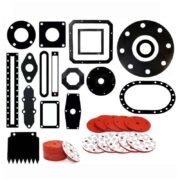 Custom Molded Heat Resistant Flat Rubber Gasket Seals Nbr Epdm Fkm Silicone Rubber Gasket