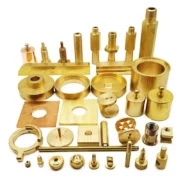 High Precision Brass Turned Components Custom Rapid Prototyping OEM Customized CNC Brass Electrical Fittings