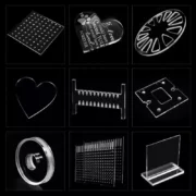 Laser Cut Acrylic Pieces Factory Supply Custom Made Plastic Parts Clear Acrylic CNC Machining Plastic Pieces - Image 5
