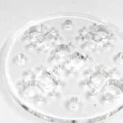 CNC Machining Metal Hardware Optically clear Cast Acrylic Parts for Automotive Industrial Electronics - Image 3